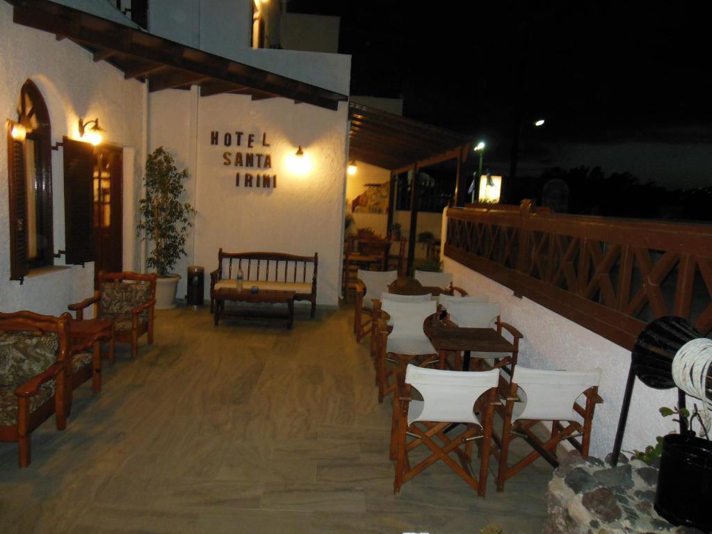 Santa Irini Hotel Períssa Eksteriør bilde